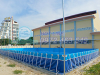 Công trình hồ bơi di động tại Tỉnh Khánh hoà