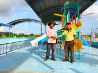 Kinh doanh hồ bơi di động tại Hàm Thuận Bắc