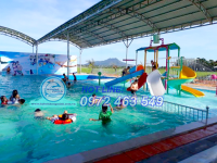 Kinh doanh hồ bơi di động tại Hàm Thuận Bắc